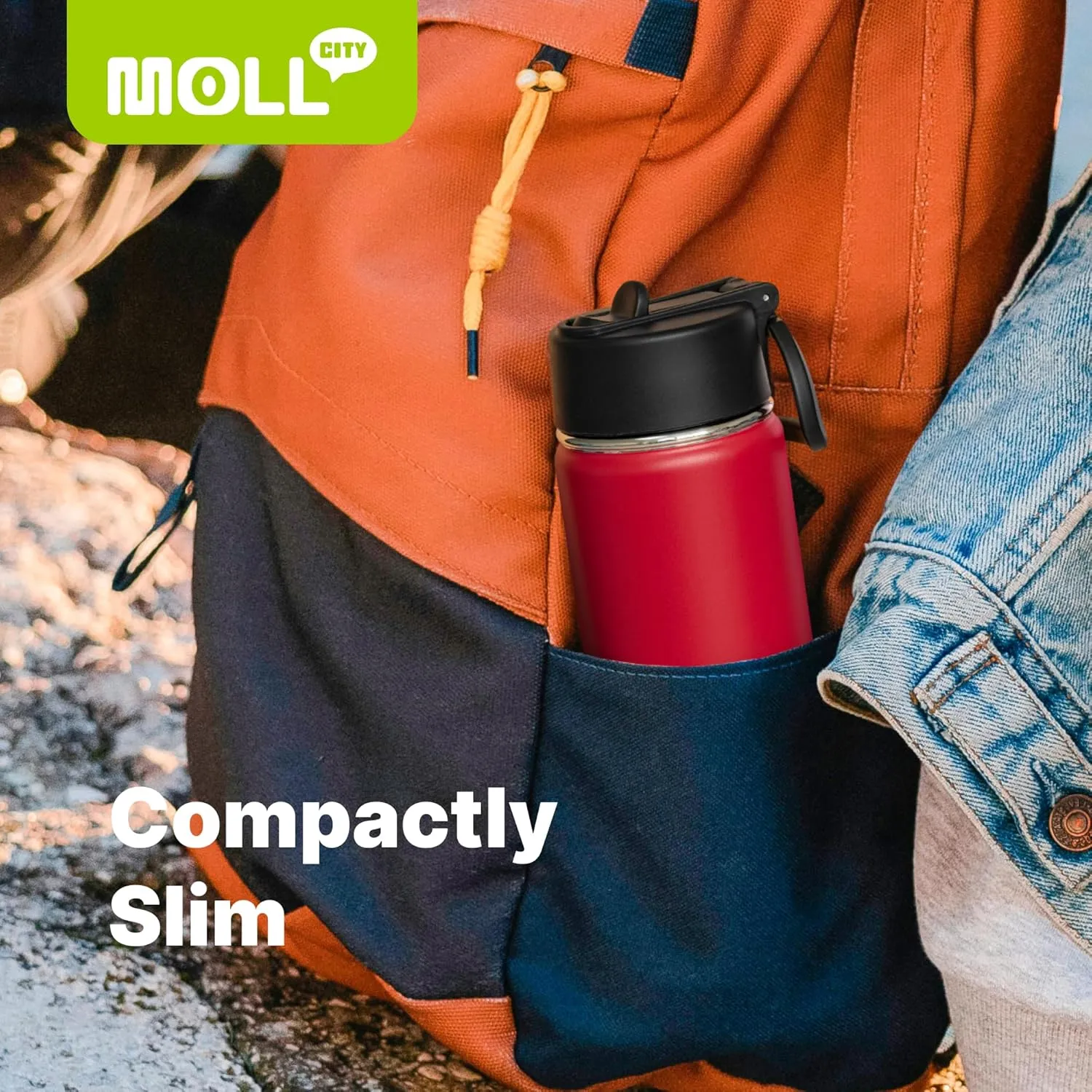 Kids Insulated Water Bottle with Straw-18 oz Stainless Steel Double Wall Vacuum Wide Mouth Water Bottle for School-Metal Travel Water Flask with Silicone Boot (Apple Green)