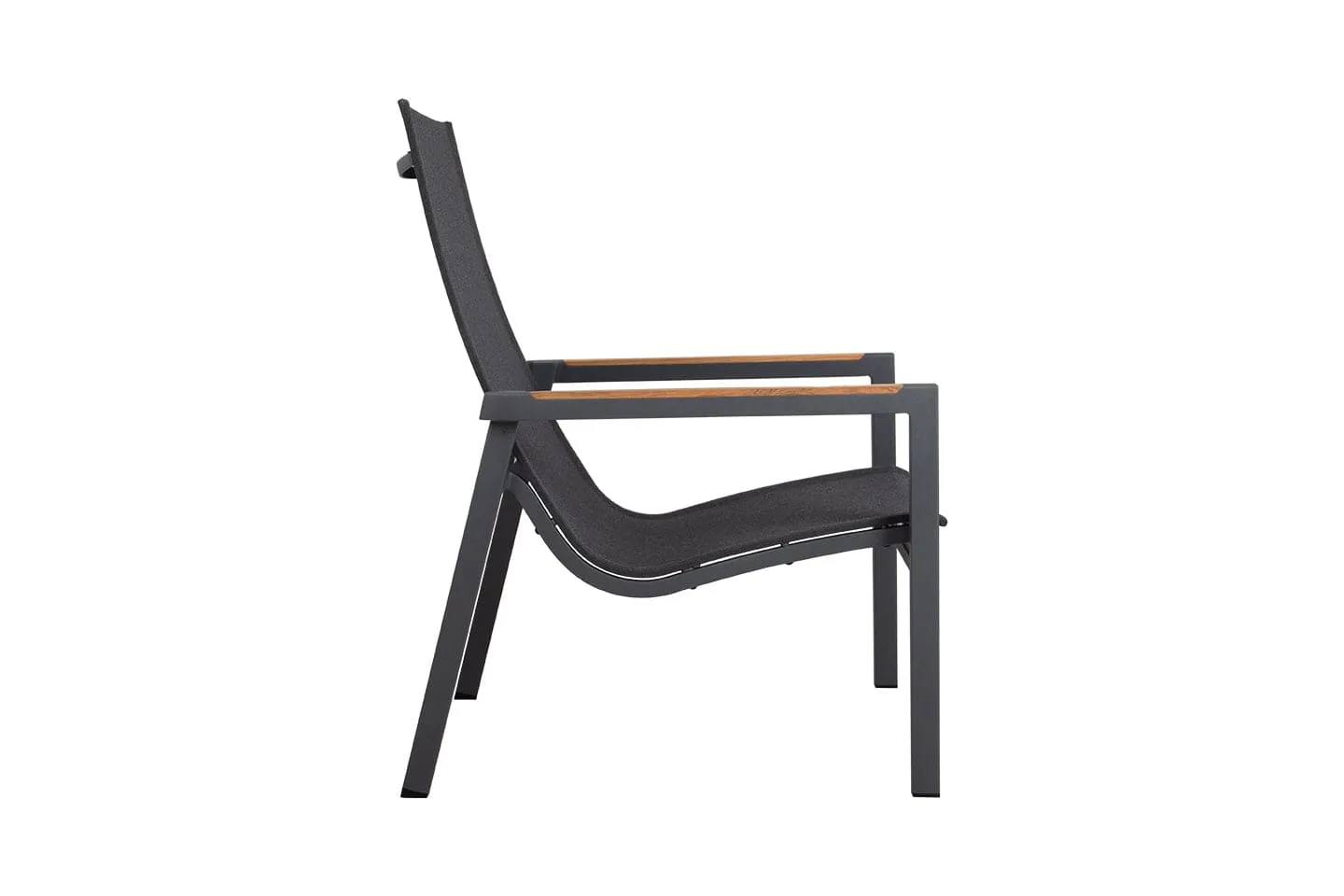 Kiera Stackable Aluminum Club Chair