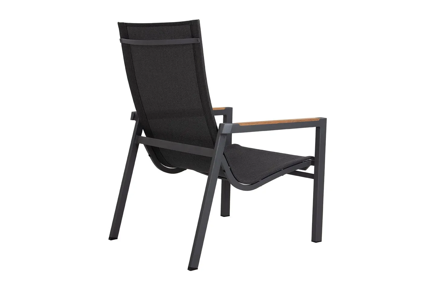 Kiera Stackable Aluminum Club Chair