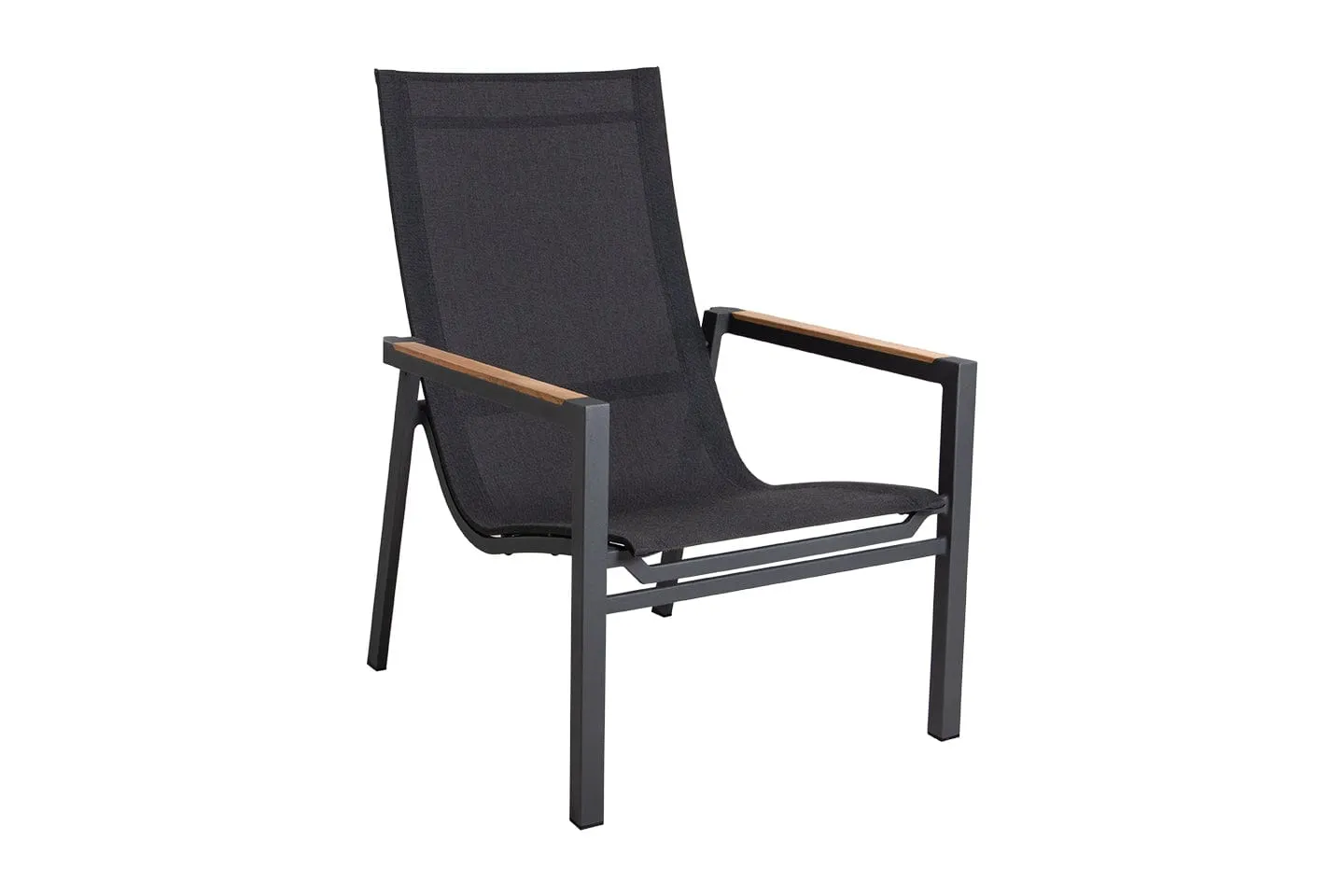 Kiera Stackable Aluminum Club Chair