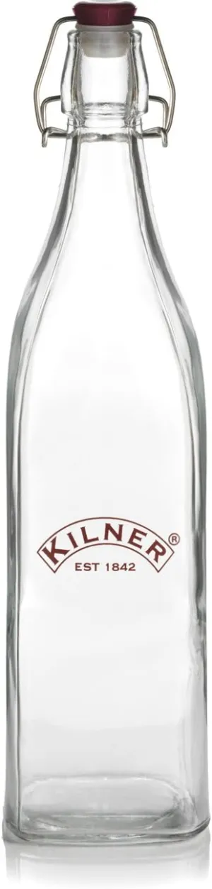 Kilner Clip Top 34 Ounce Preserver Bottle, Set of 1212