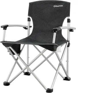 KingCamp KC2138_BLACKSTRIPS-USVC Camping Chair, ONE Size