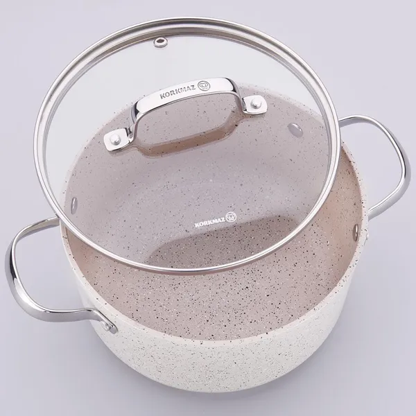 Korkmaz Granita Short Casserole Pot