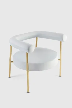 Krest Lounge Chair - Gold