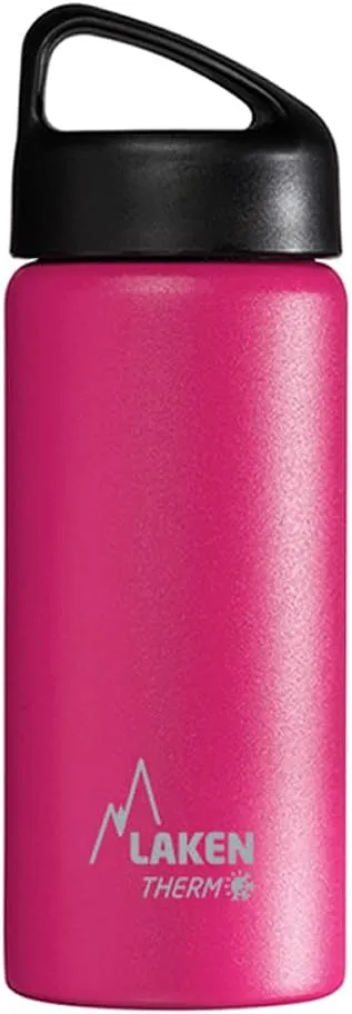 Laken Thermo Classic Vacuum Insulated Stainless Steel Water Bottle Wide Mouth