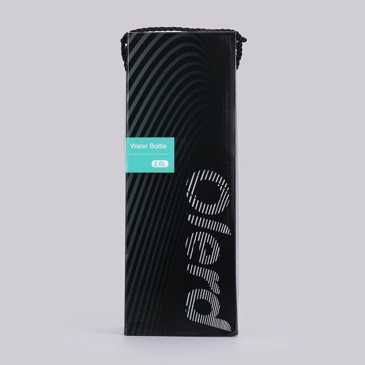 Large Thermosflask- 64oz Stainless Steel Insulated Bottle for Travel with BPA Free Cup - 2.0L Oversized Vacuum Insulated Thermoses with Handle and Strap for Hot & Cold Drinks(Black)