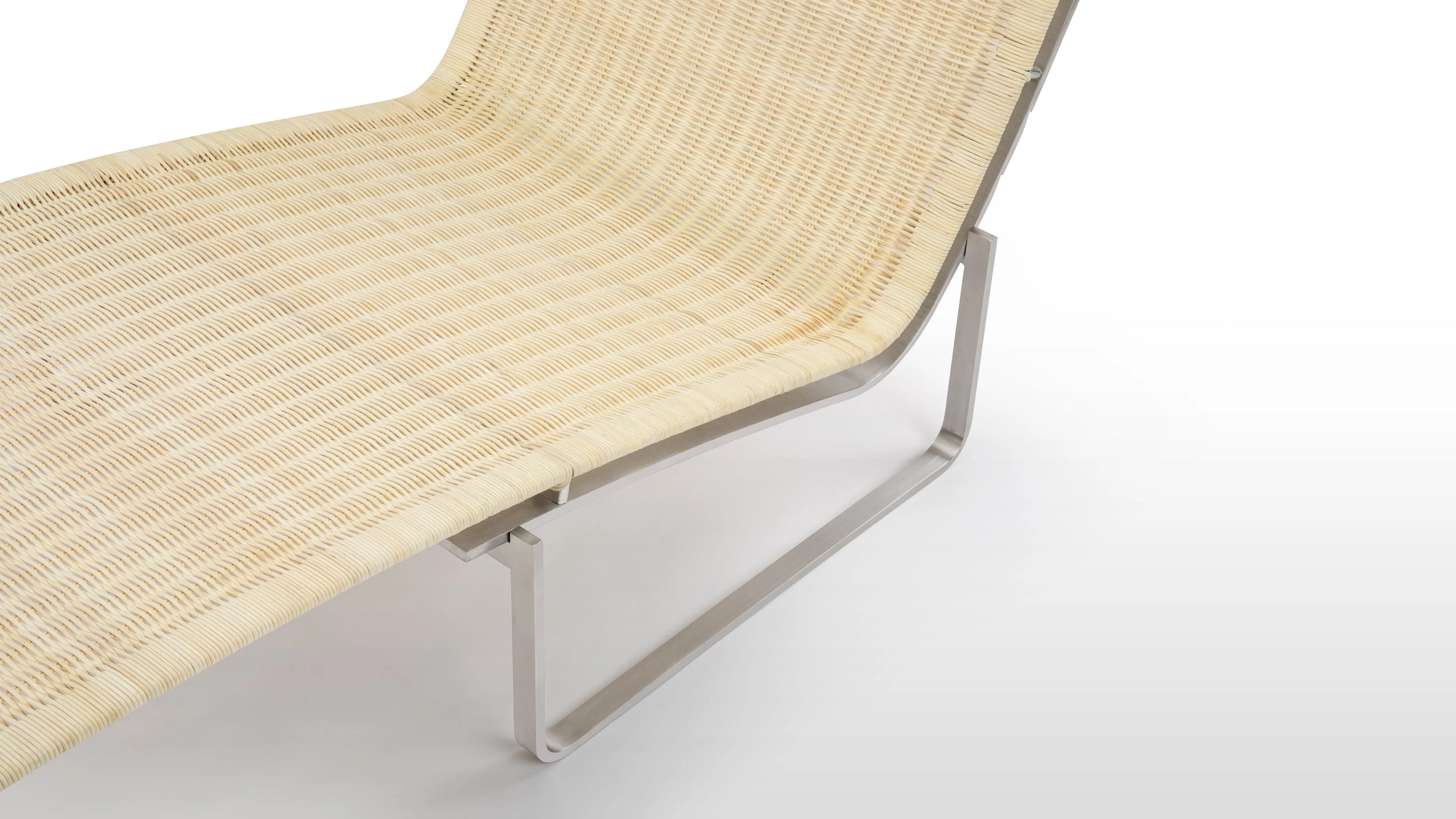 Lea - Lea Wicker Lounge Chair, Tan Premium Leather