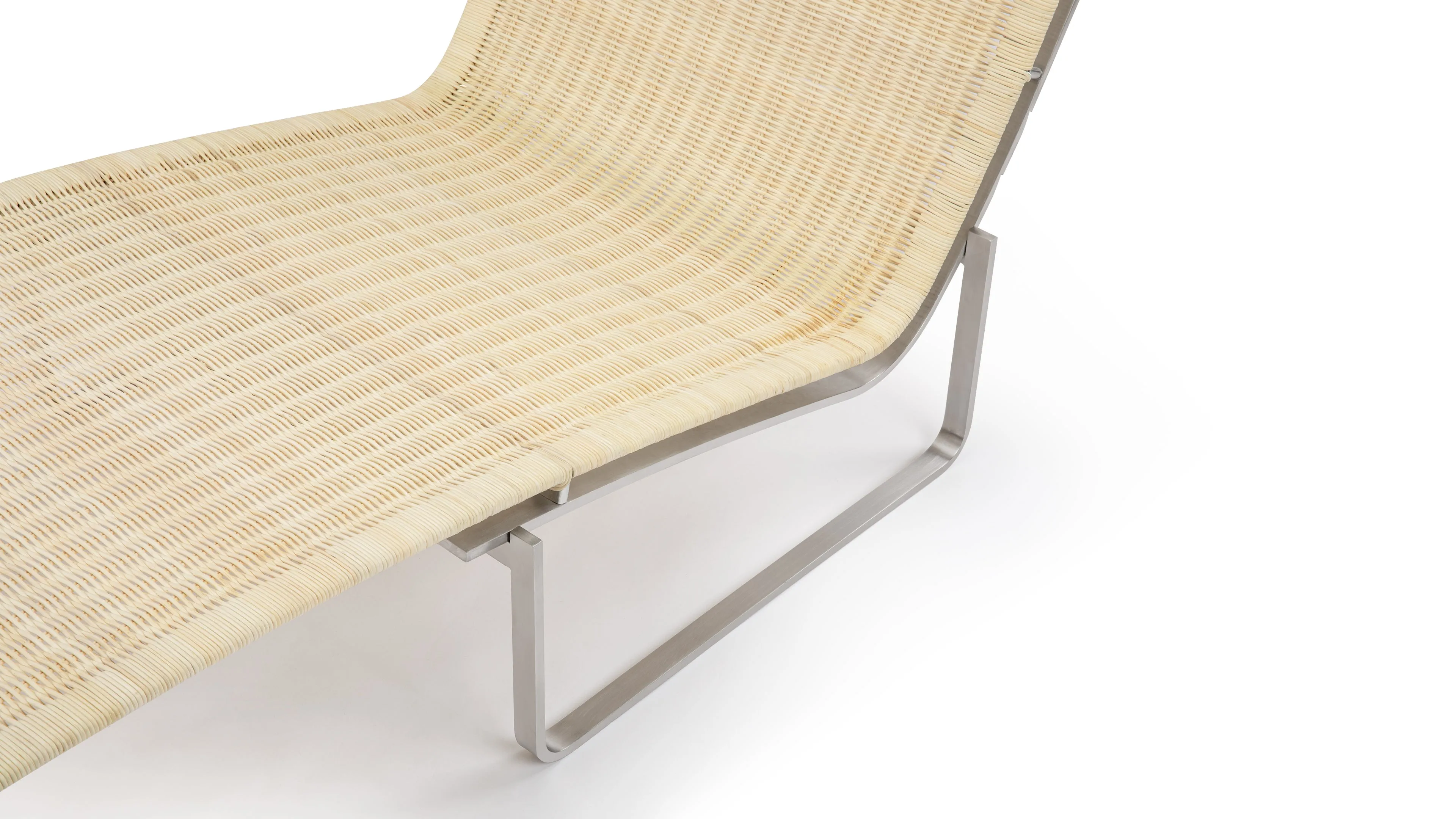 Lea - Lea Wicker Lounge Chair, Tan Premium Leather