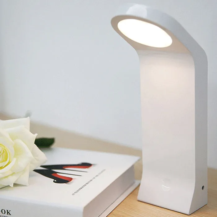LED Desk Light USB Rechargeable Wall Lamp Dimmable Touch Control