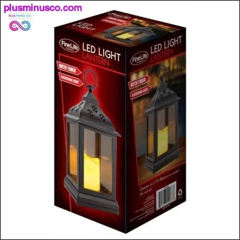 Led Flickering Light Lantern