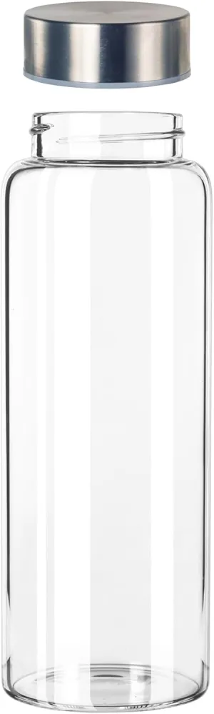 Libbey 92170 Kinetix 33 Oz. Glass Bottle with Lid