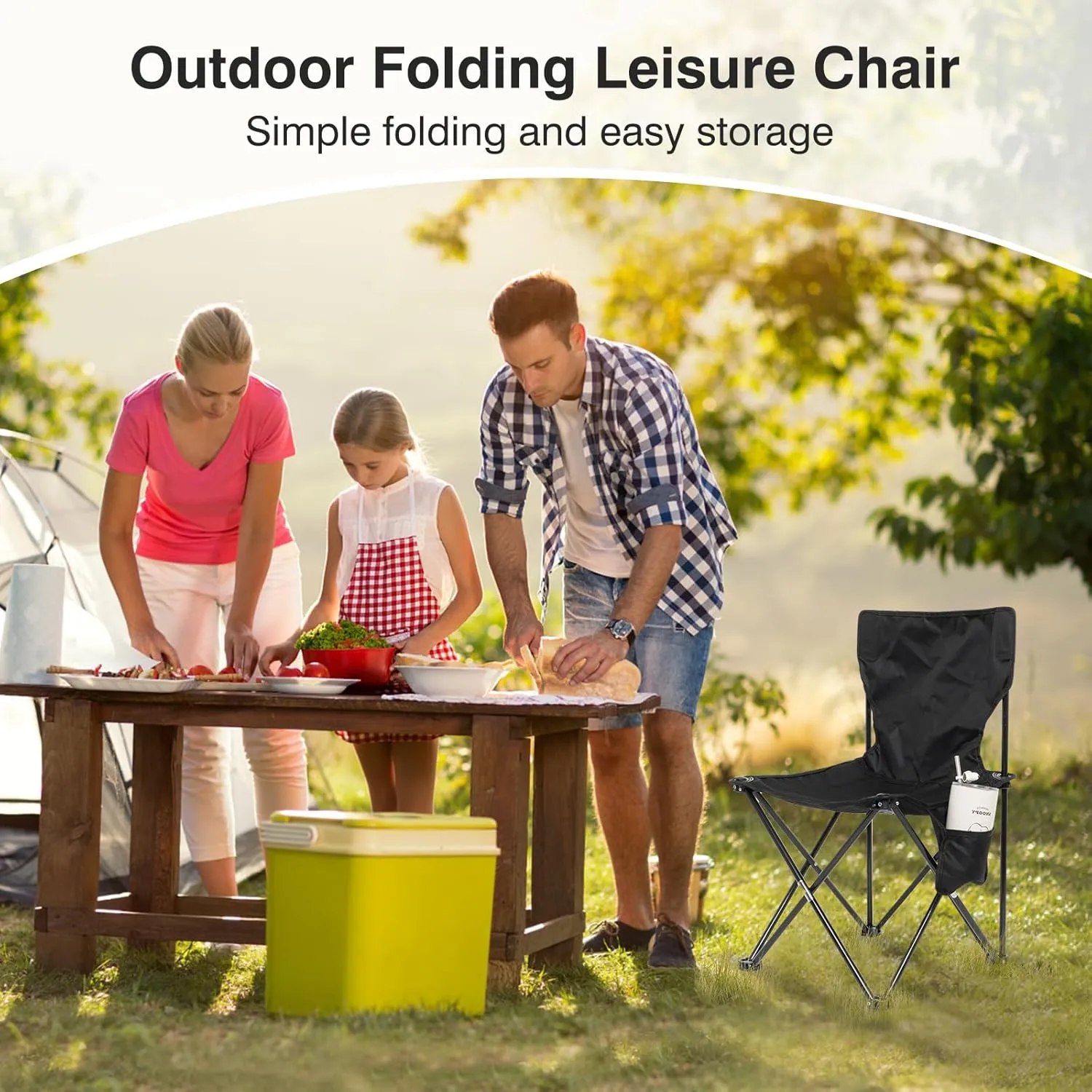 Lightweight and Folding Chairs Foldable Backpacking Chair - Ultra Durable PS151