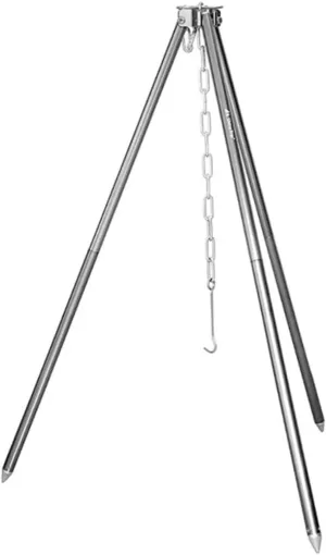 Lightweight Camping Cookware Holder Camping Kitchen Accessories Radiate Portable Campfire Cooking Tripod for Campfire