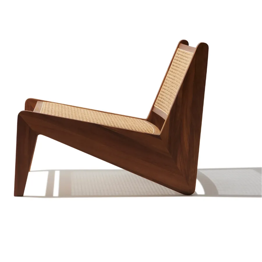 Low Cane Lounge Chair