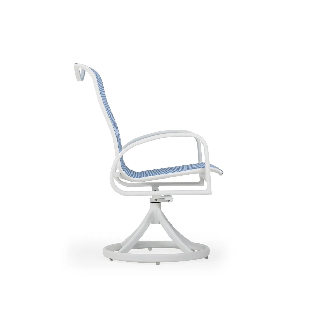 Madeira Outdoor Sling Swivel Dining Chair