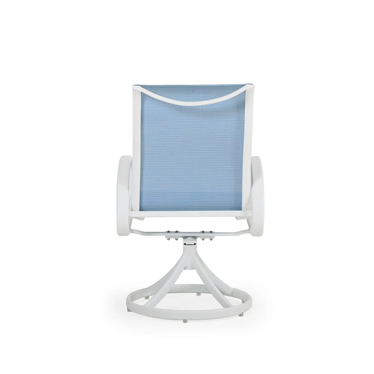 Madeira Outdoor Sling Swivel Dining Chair