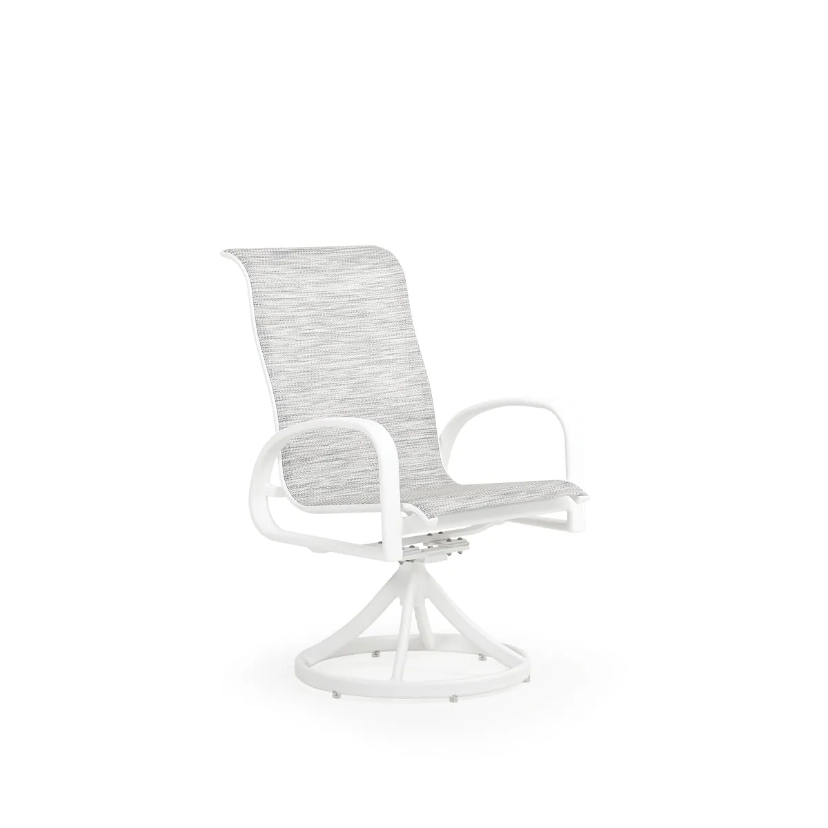 Madeira Outdoor Sling Swivel Dining Chair