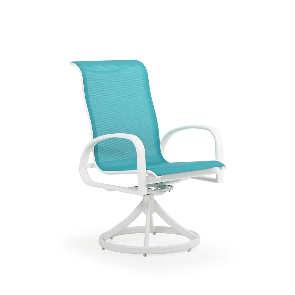 Madeira Outdoor Sling Swivel Dining Chair