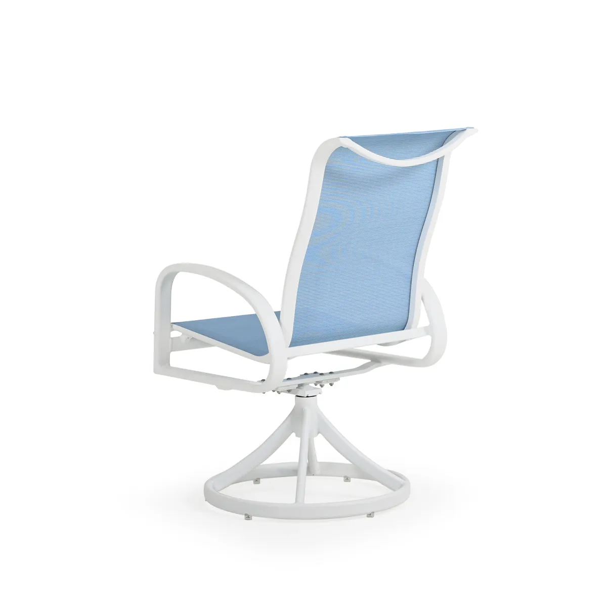 Madeira Outdoor Sling Swivel Dining Chair