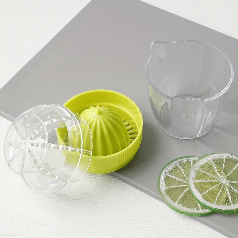 Manual Citrus Juicer Set - Lemon Squeezer & Strainer