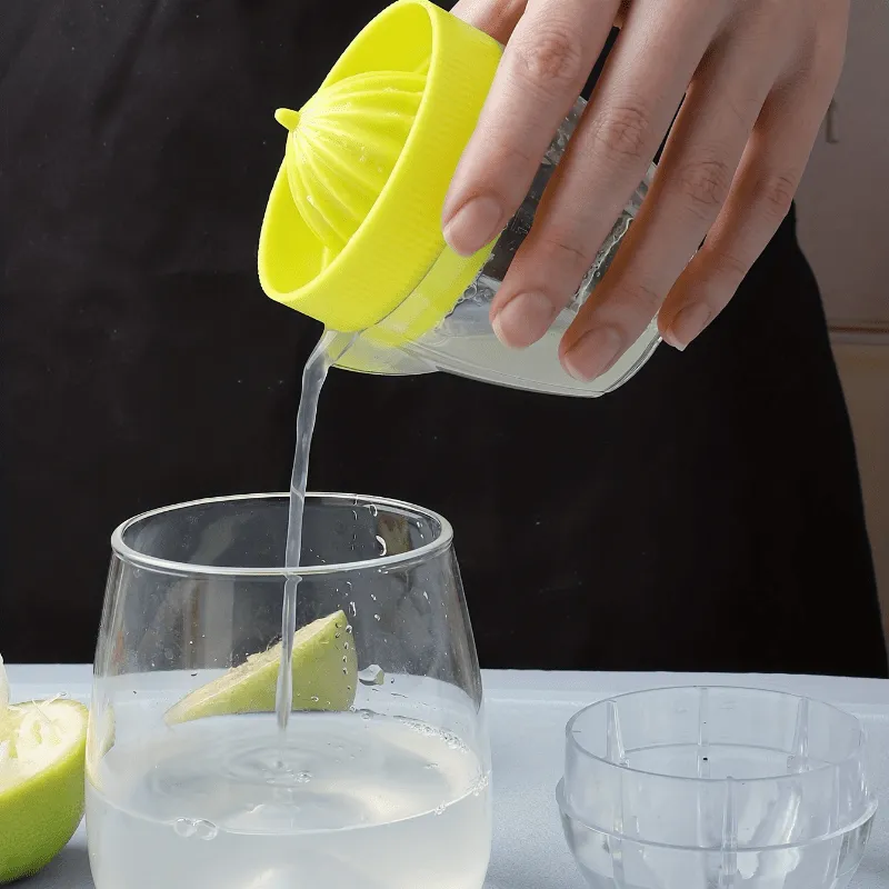 Manual Citrus Juicer Set - Lemon Squeezer & Strainer