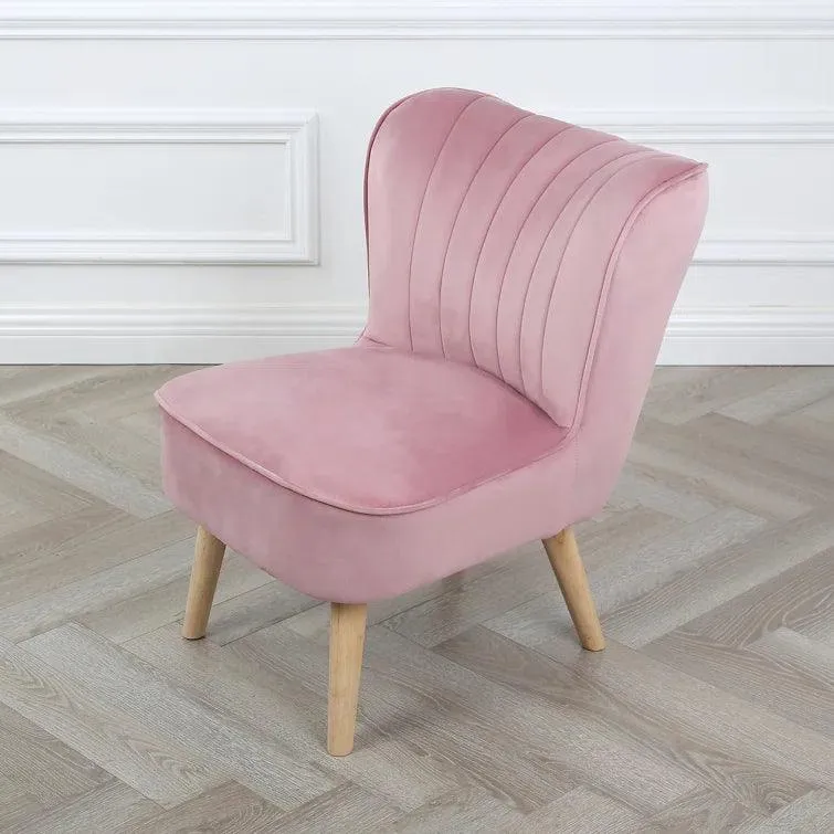 Mariestad - Low Velvet Occasional Chair