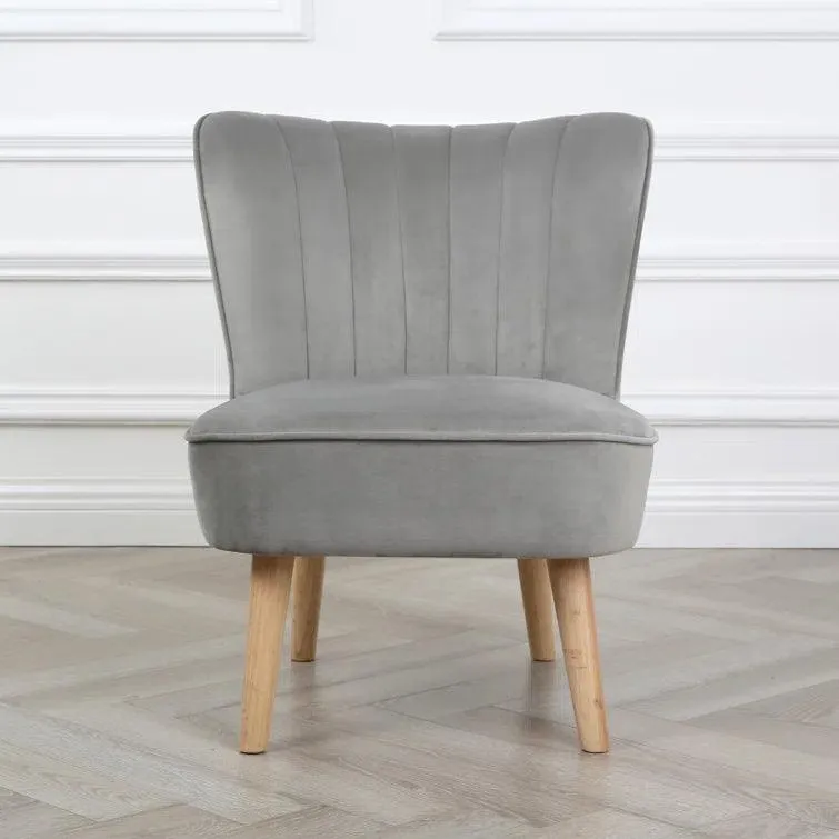Mariestad - Low Velvet Occasional Chair