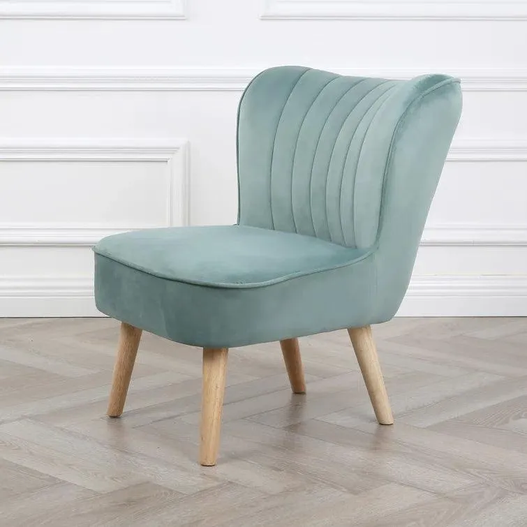 Mariestad - Low Velvet Occasional Chair