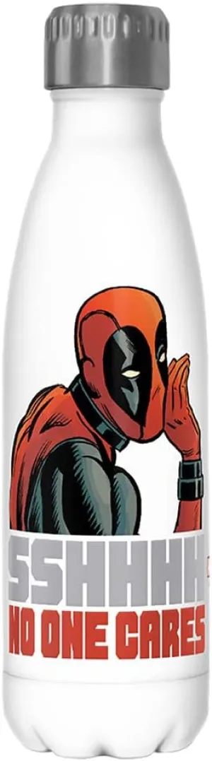 Marvel Classic No One 17 oz Stainless Steel Water Bottle, 17 Ounce, Multicolored