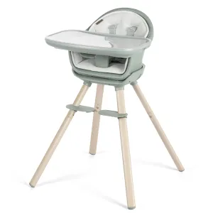 Maxi-Cosi Moa 8-in-1 High Chairs for Babies and Toddlers, Machine Washable Infant High Chair, Compact, Convertible High Chair Lightweight Design, Classic Green