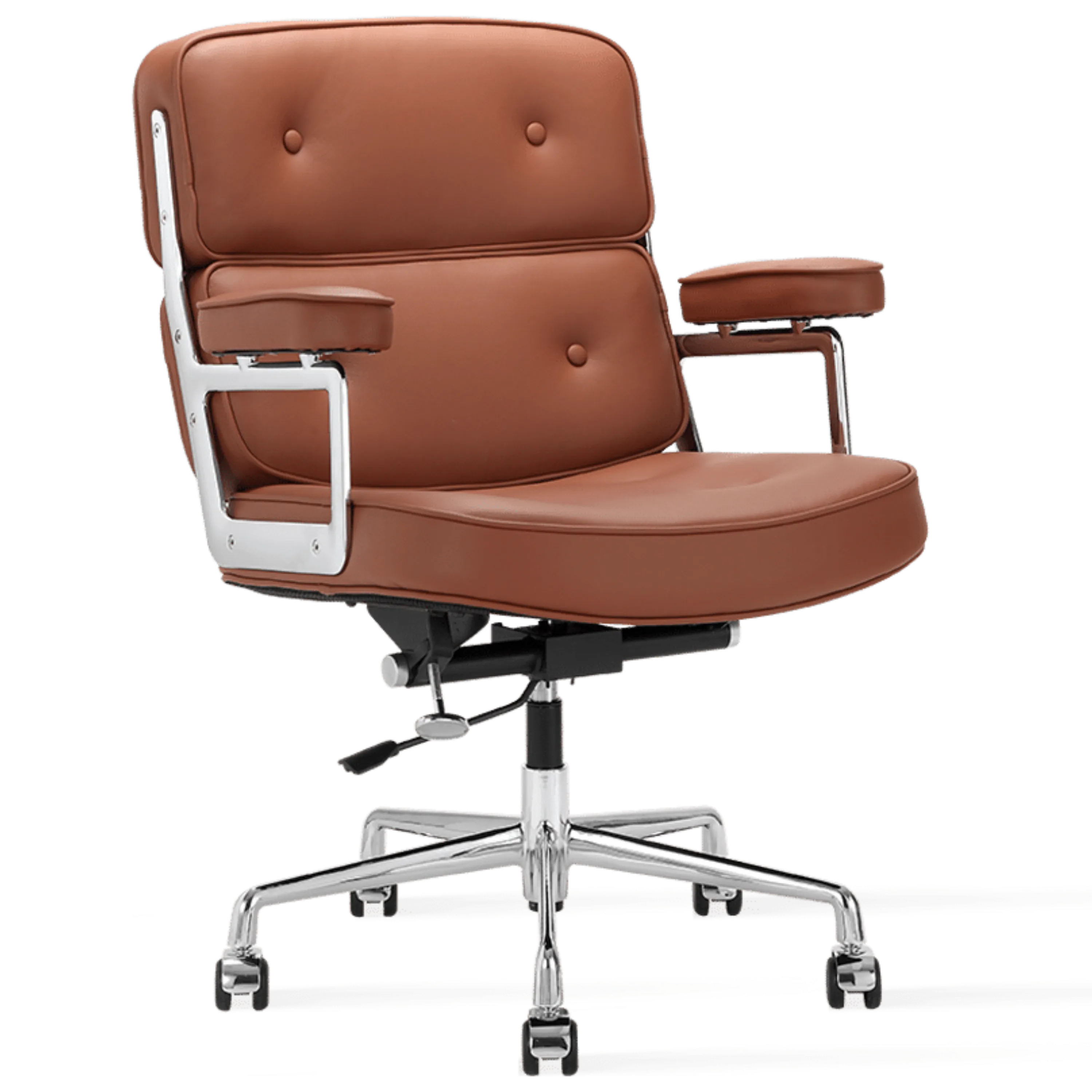 Medium Padded Leather Office Chair