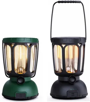 Mesqool Lanterns for Power Outages LED Camping Lantern Rechargeable Battery Powered Solar Hand Crank
