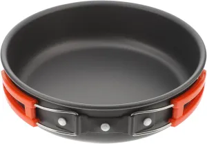 Milisten Non-Stick Camping Frying Pan Aluminum Cooking Utensils Camping Pots and Pans for Outdoor Kitchen