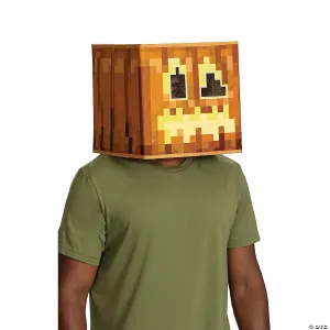 Minecraft Anniversary Jack-O'-Lantern Block Head Mask