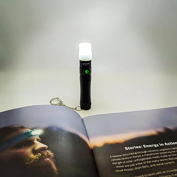 Mini Rechargeable Keychain Flashlight USB C Bright Key Light Portable Pocket Flashlight for EDC,Dog Walking, Hiking,Camping,Emergency