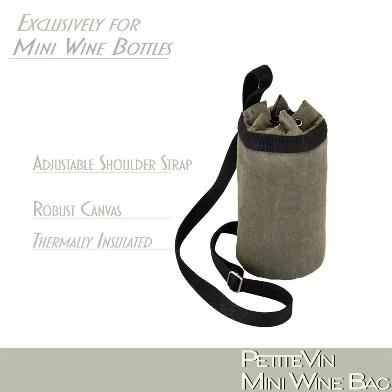 Mini Wine Bottle - Wine Bag