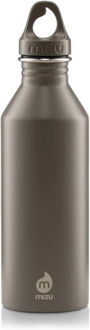 MIZU M8 Bottle - 25 oz / 750 ml, Stainless Steel, Home, Travel, Sports
