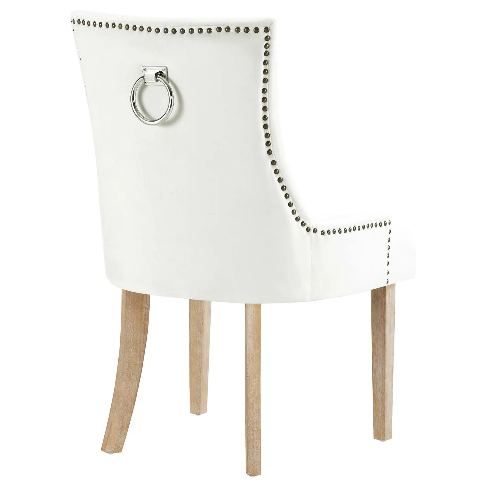 Modern Pose Dining Chair Performance Velvet - Farmhouse Breakfast Chair