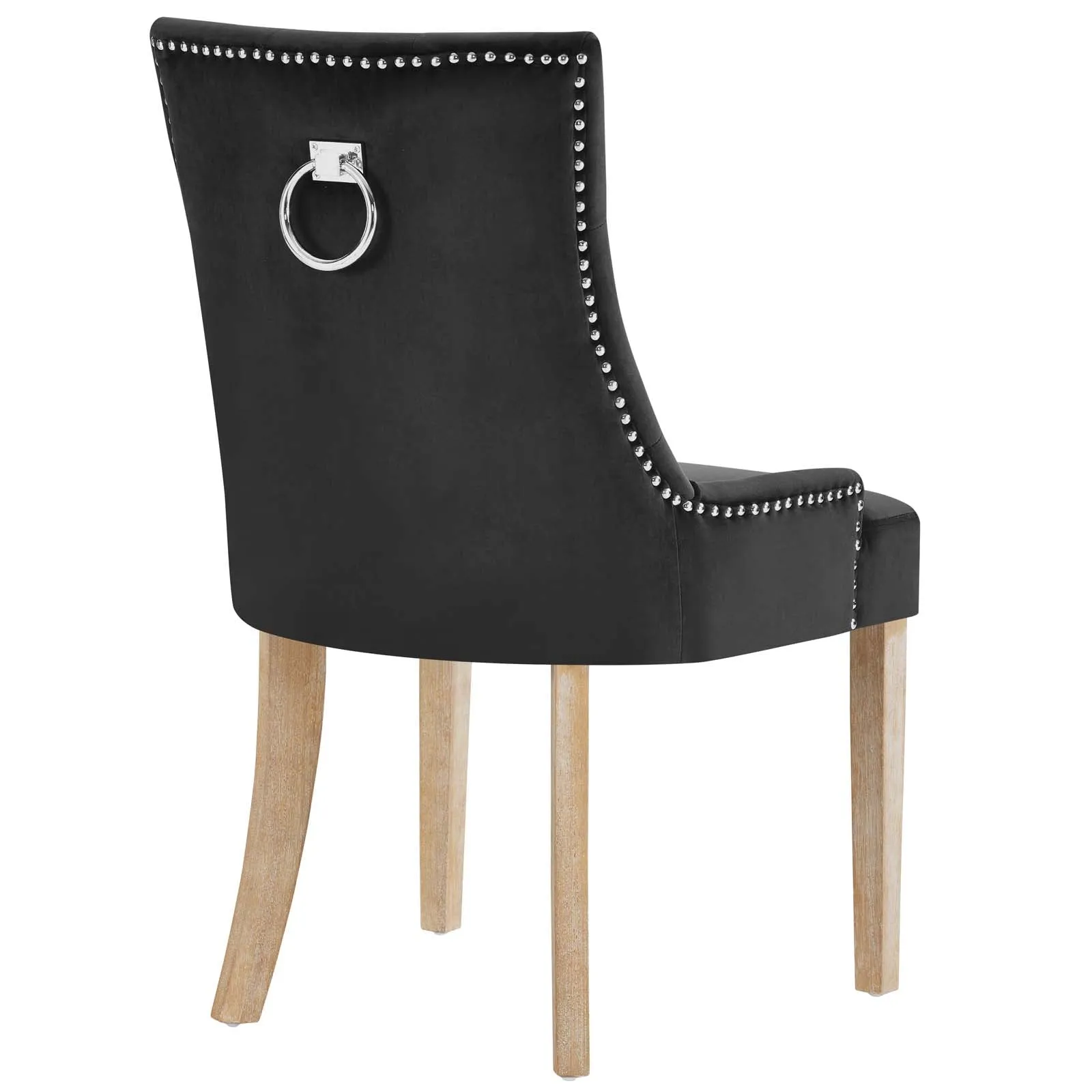 Modern Pose Dining Chair Performance Velvet - Farmhouse Breakfast Chair