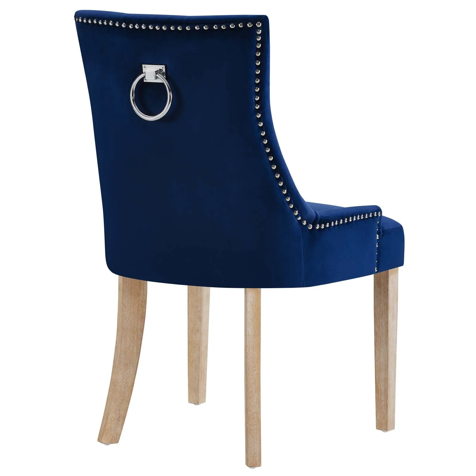 Modern Pose Dining Chair Performance Velvet - Farmhouse Breakfast Chair