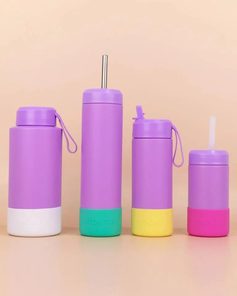 MontiiCo Fusion 1L drink bottle sipper - dusk
