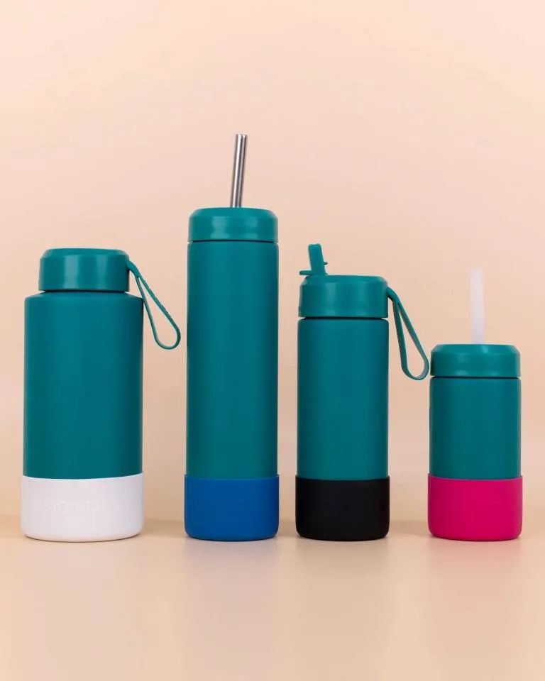 MontiiCo Fusion 1L drink bottle sipper - pine