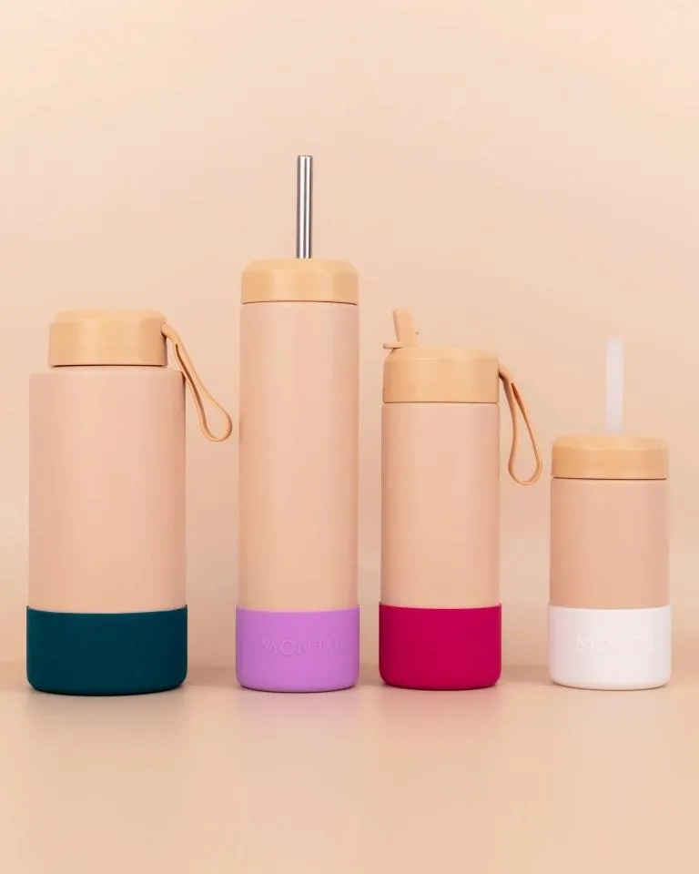 MontiiCo Fusion 475ml drink bottle sipper - dune