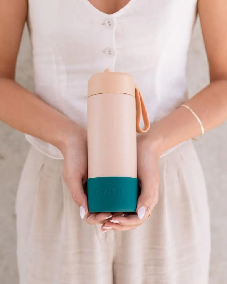 MontiiCo Fusion 475ml drink bottle sipper - dune