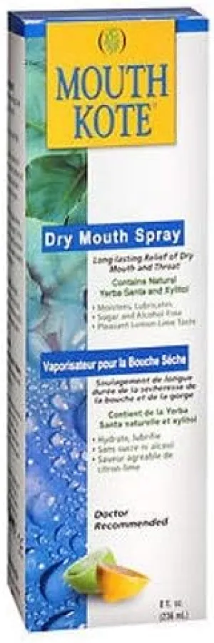Mouth Kote Mouth Kote Oral Moisturizer Spray, 8 oz (Pack of 2)
