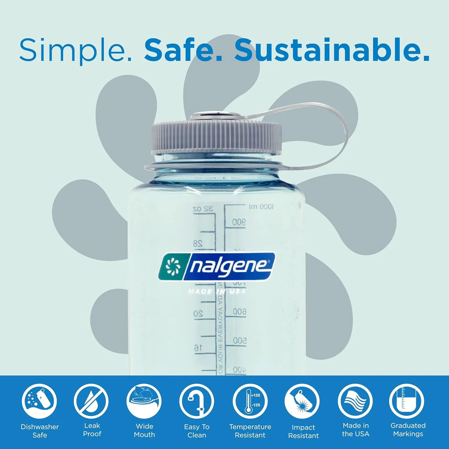 Nalgene 348770 Wide Mouth 32oz