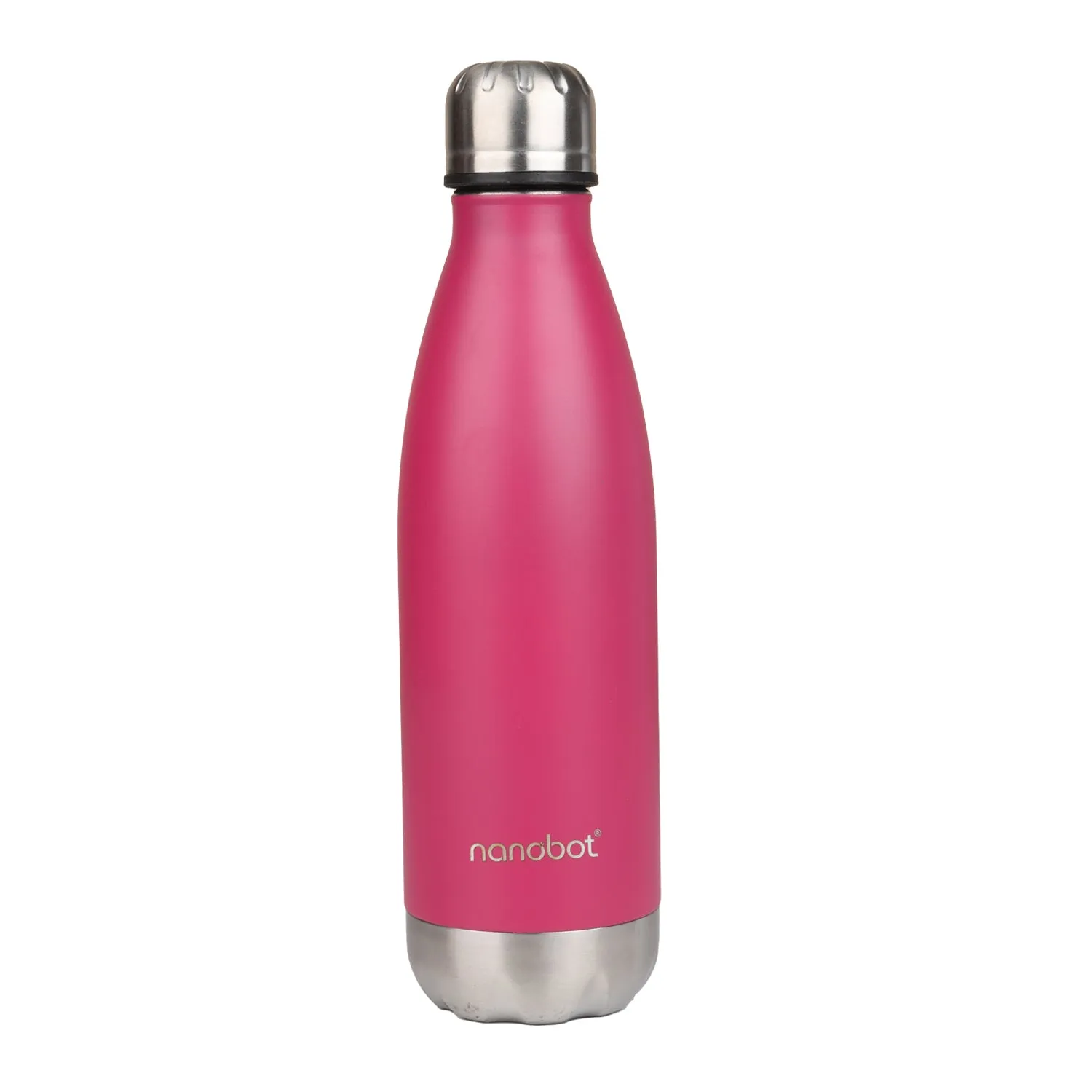 Nanobot Vaccum Flask - Kryo - 500 ml | Stainless Steel Water Bottle/ Vacuum Flask for Hot Water