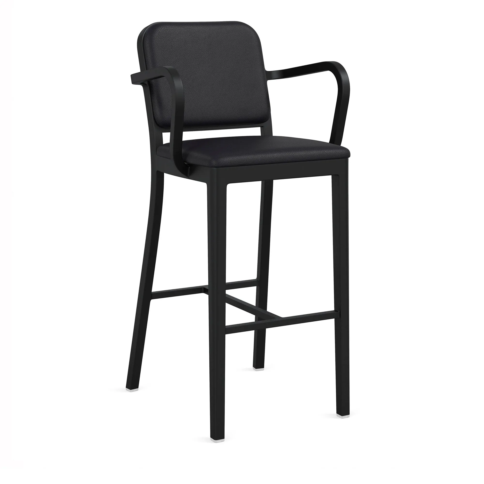 Navy® Officer Stool with arms by Jasper Morrison