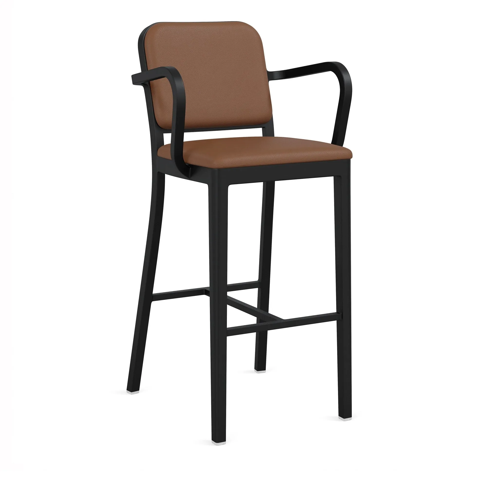 Navy® Officer Stool with arms by Jasper Morrison
