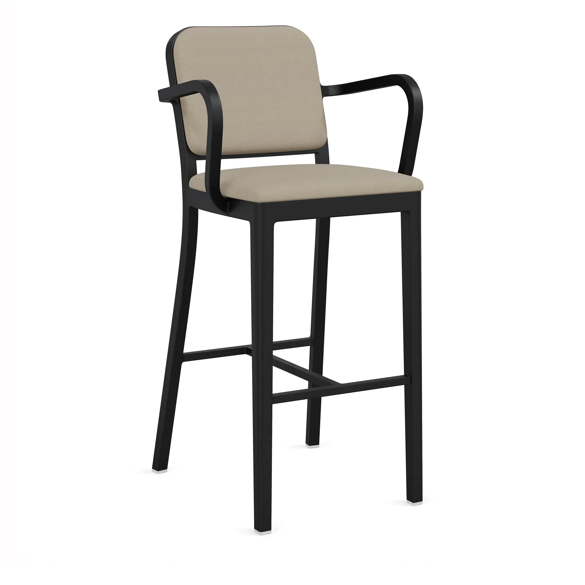 Navy® Officer Stool with arms by Jasper Morrison